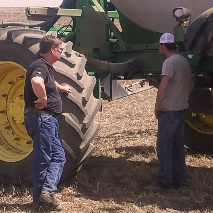 Monson Brothers Inspecting Equipment